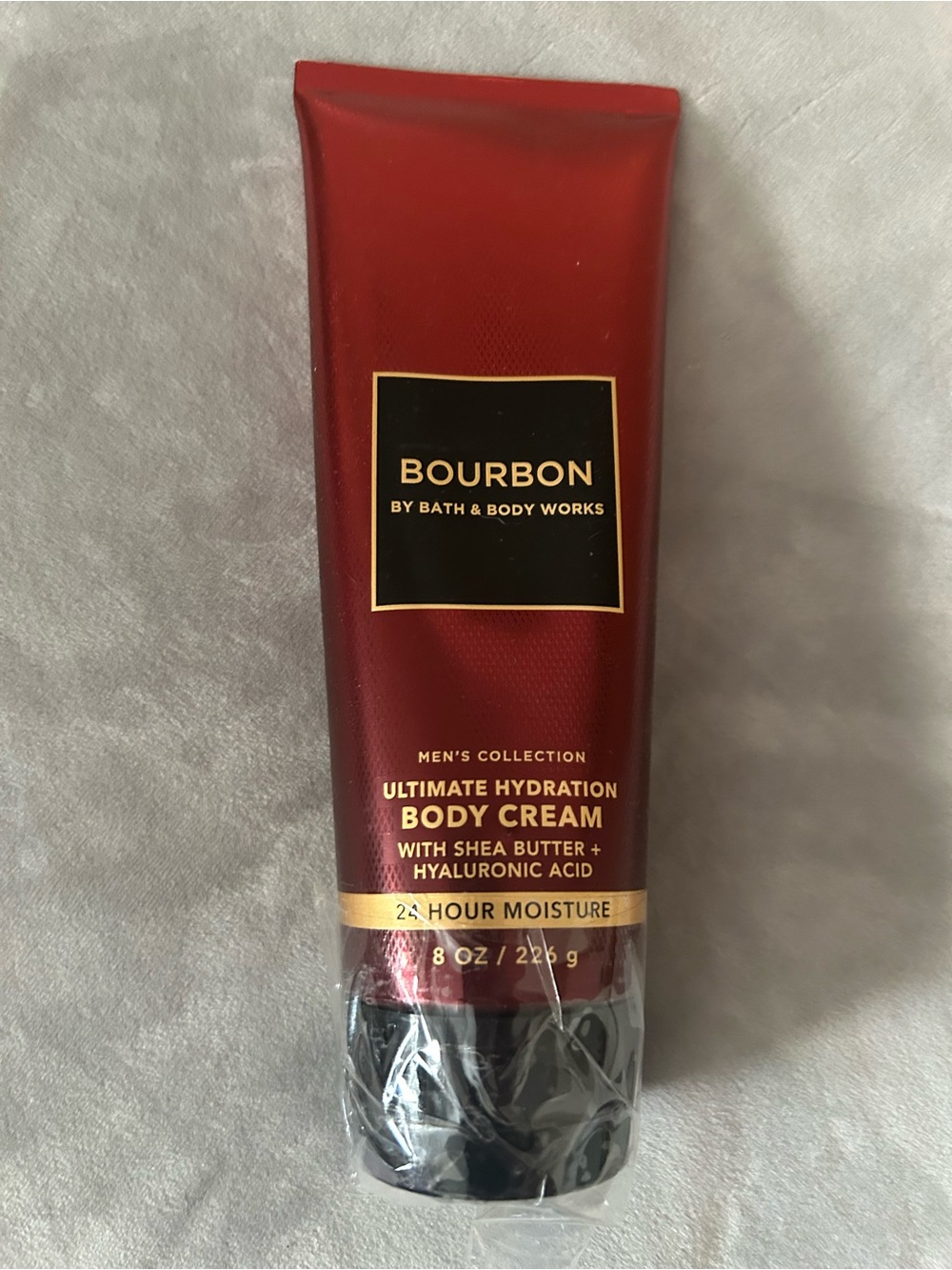 Bath & Body Works Bourbon Ultimate Hydration Body Cream - Red & Gold